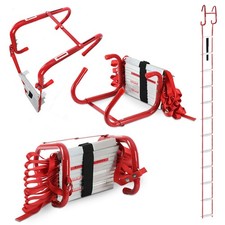 Feuerleiter mit Karabiner