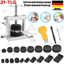 Uhr Einpresswerkzeug Gehäuseschließer Uhrendeckelpresse Uhrenschließer Werkzeug
