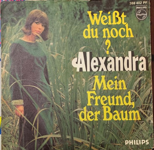Vinyl single alexandra - alexandra, mein
