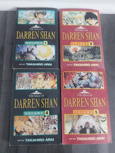Darren shan manga - shan,