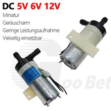 DC 5V 6V 12V Mini 370 Wasserpumpe Selbstansaugende Pumpe Membranpumpe Luftpumpe