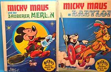 Mickys Reisen durch die Zeit Comic  Delphin Verlag 1970  Auswahl     123 A