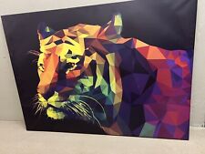 Leinwandbild Canvas "Tiger" 120 x 90 cm