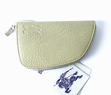 BURBERRY Geldbörse Portemonnaie SHIELD ZIP WALLET Leder Farbe:hunter 8080701 1