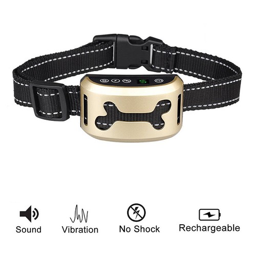 Led anti bell halsband hunde - anti,