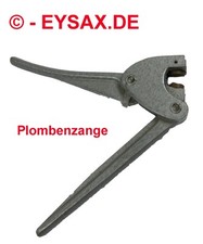 DDR - Plombenzange, Ösenzange, Plombierzange, Sichern durch Setzen von Plomben