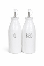 Ölspender und Essigspender