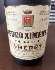 Pedro Ximenez Solera No.11  SHERRY Jerez Spanien Versiegelt