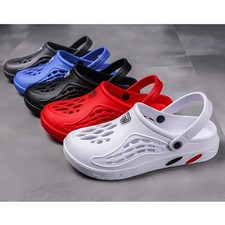 Herren Hausschuhe Damen-Pantoletten Badeschuhe Sandalen Gartenschuhe Gummi