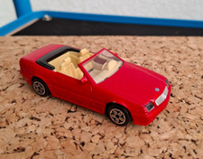 Modellauto Bburago Mercedes 300 SL Cabriolet Nr 4114 rot diecast 1:64 ohne ovp