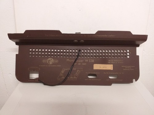 Weltfunk phonosuper 538 - w,