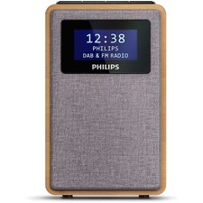 Philips TAR5005/10 – DAB+/FM Radiowecker – Holzoptik – Wie Neu