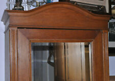 antiker Eichen Spiegelschrank Wäsche - Dielenschrank mit Schubfach