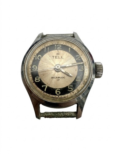 Vintage tell uhr incabloc - uhr, 17