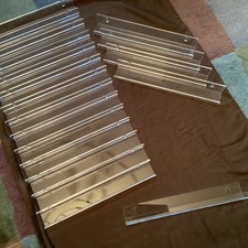 19 Stück Schallplatten Wandhalterung, 30,5cm Acryl-Regale