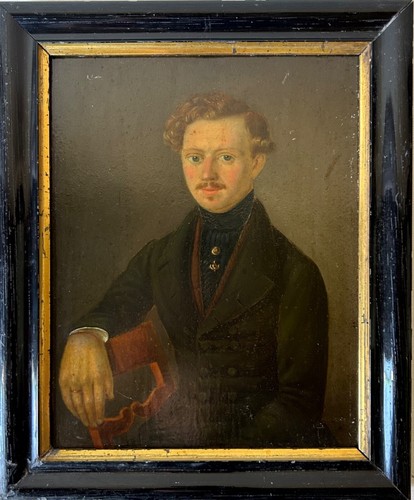 ölbild porträt mann - porträt,