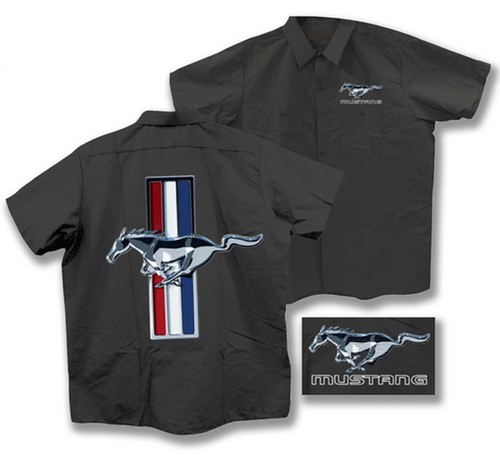 Ford mustang work shirt - ford,