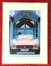 Ferrari 275 GTB Kalenderblatt von Günther Raupp - gerahmt 67x50 cm Nielsen