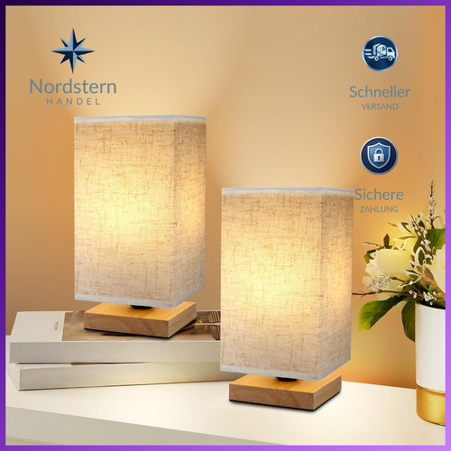 Nachttischlampe 2er set - nachttischlampe,