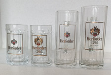 Herforder Pils 4 unterschiedliche Glaskrüge (pp)