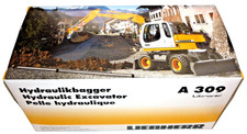 NZG Metallmodell Hydraulikbagger 605 Liebherr A 309 Litronic 1:50 OVP Excavator