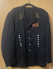 originale DDR Bergbau / Bergmann Uniform Jacke 50er Jahre Rang Obersteiger