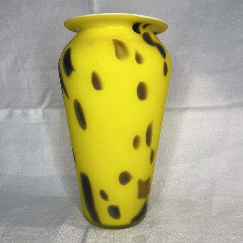 überfang glas vase - Überfang,