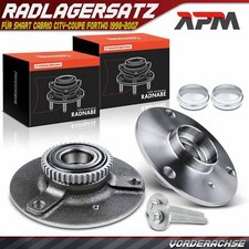 2x Radnabe Radlagersatz Vorne mit ABS-Sensor für Smart Cabrio City-Coupe Fortwo