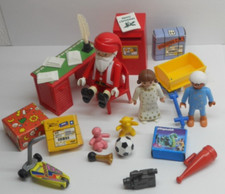 Werkstatt  Zubehör + Weihnachtsmann Wichtel Weihnachten + Figuren + Playmobil