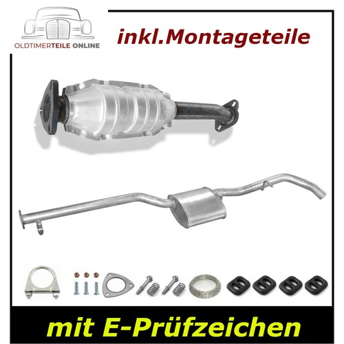 Auspuff set mit - auspuff, opel