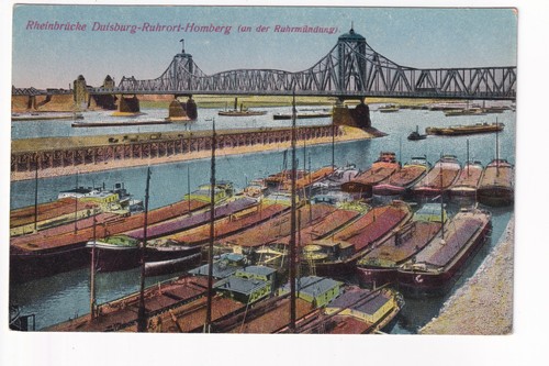 Duisburg ruhrort homberg - ak, duisburg-ruhrort-homberg