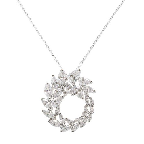 Swarovski silber halskette - swarovski,