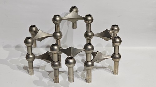 Kerzenständer stoff nagel - kerzenständer,