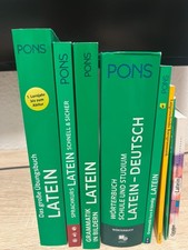 PONS Latein Bücher Konvolut - guter Zustand im Set (siehe Beschreibung)