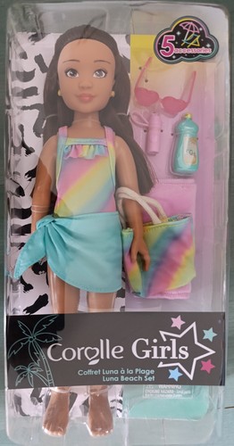 Corolle girls luna beach set - beach,
