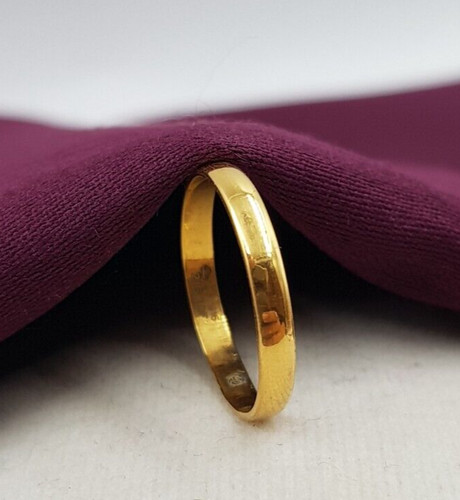 Massiver gold bandring - gold,