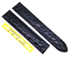 Uhrenarmband 17mm schwarz