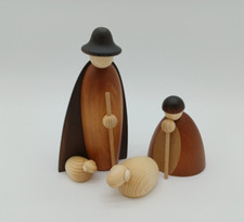 Björn Köhler- Hirtengruppe mit Schaf groß farbig 370 NEU & OVP