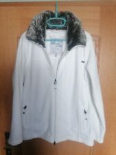 JACKE FLEECEJACKE  SOCCX MIT  KUNSTFELLKRAGEN GR. 40 (L)