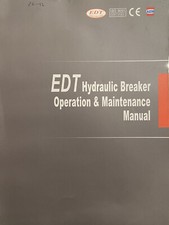 #26/12  EDT Hydraulik  Bedienungsanleitung  service manual Hydraulikhammer