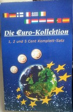 Die €uro-Kollektion, 1,2 & 5 Cent Komplett Satz der ersten 12 € Länder,s. Bilder
