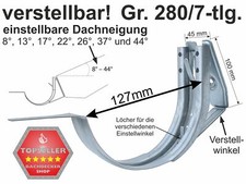 Verzinkter stirnbretthalter - verzinkter,