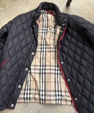 Burberry Steppjacke Damen Größe Schwarz Gr. 40  Gänsefüllung