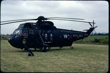 #5792 ORIGINAL K64 AIRCRAFT SLIDE: Royal Navy Sea King MK4 ZA295/VM