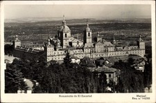 Ak San Lorenzo de El Escorial Madrid, Manipel - 4827832