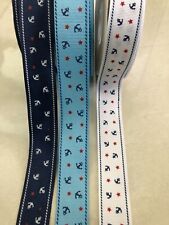 Ripsband Anker Sterne Maritim