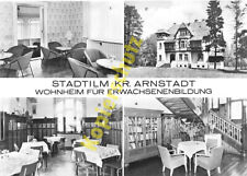 StadIlm AK Arnstadt Wohnheim Erwachsenenbildung Innen Ansichtskarte DDR 1979