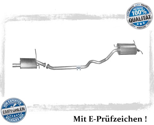 Auspuffanlage für hyundai - für,