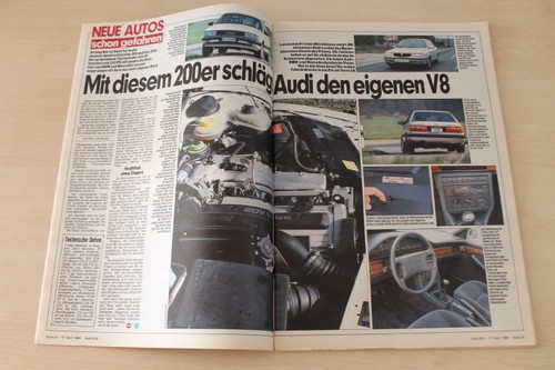 Auto bild 1989 audi 200 - auto,