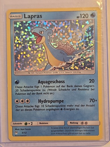Pokemon karte lapras holo - karte,